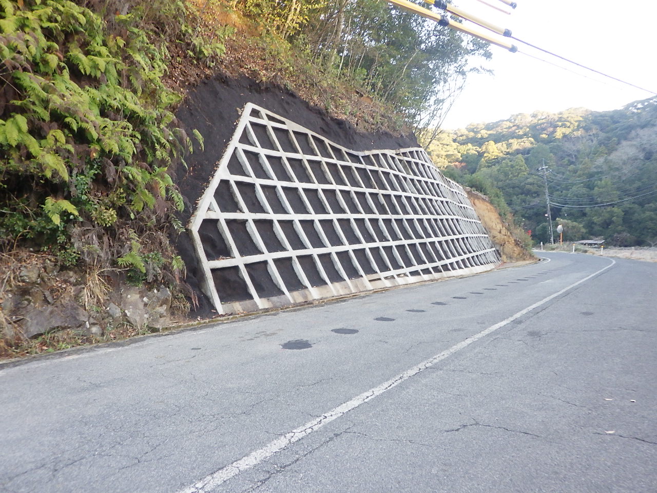 市道役場深原線道路改良その4工事